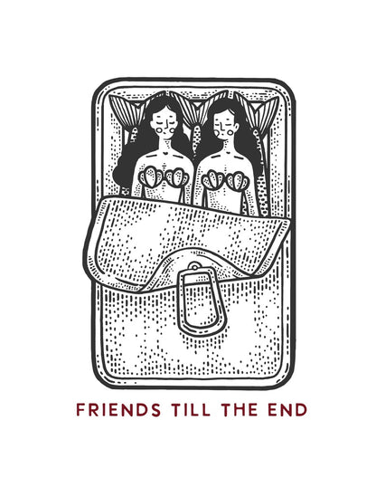 Friends Till The End, Mermaid Cards