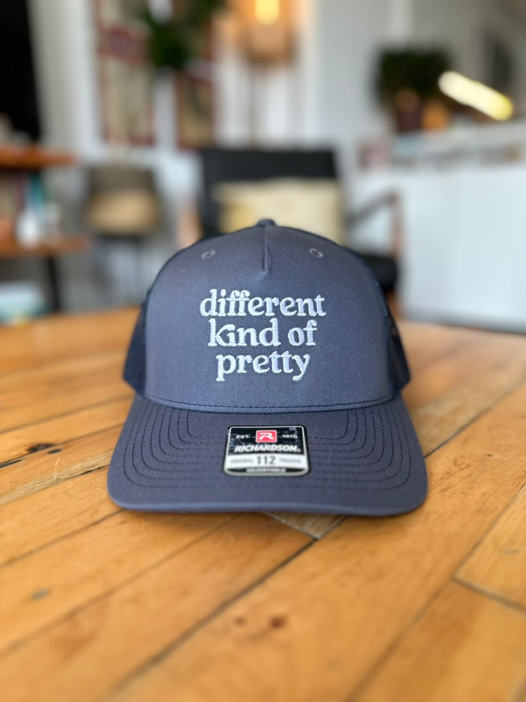 Different Kind of Pretty, Blue & Navy Baseball Hat