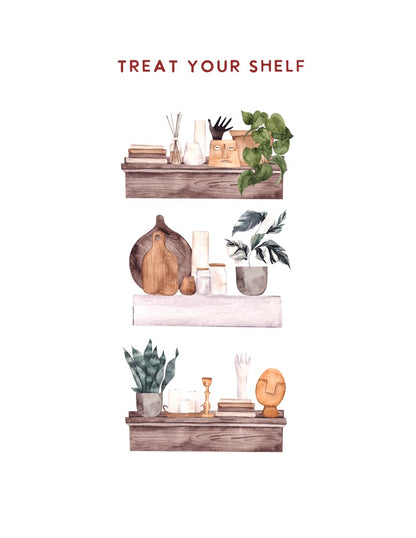 Treat Your Shelf, Greeting Cards