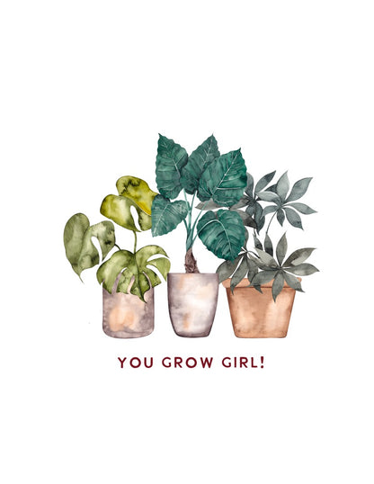 You Grow Girl, Greeting Cards