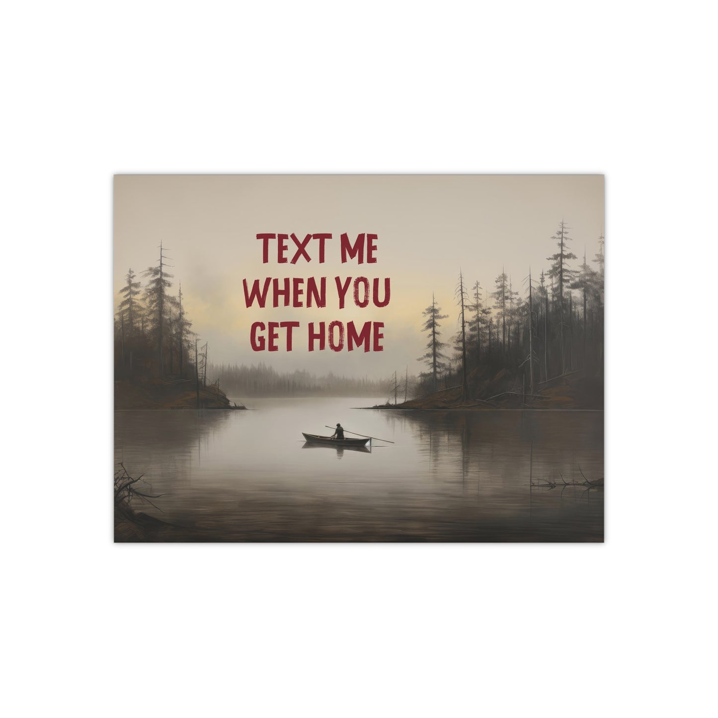 Text Me When You Get Home, Art Print Satin Posters, Modern and Sentimental Wall Decor, Graffiti Art Posters, Eclectic and Minimal Art