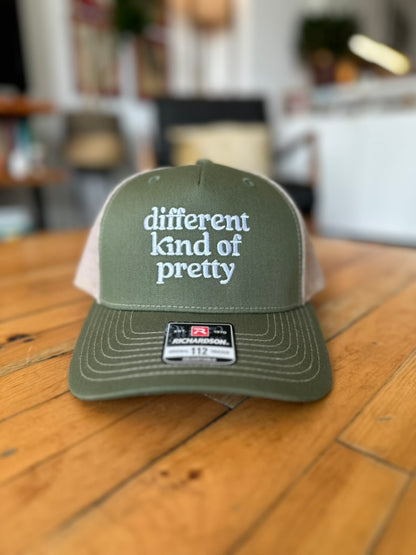 Different Kind of Pretty, Army & Olive Baseball Hats