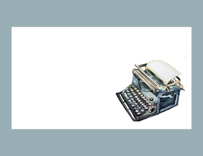 Typewriter, Mini Cards