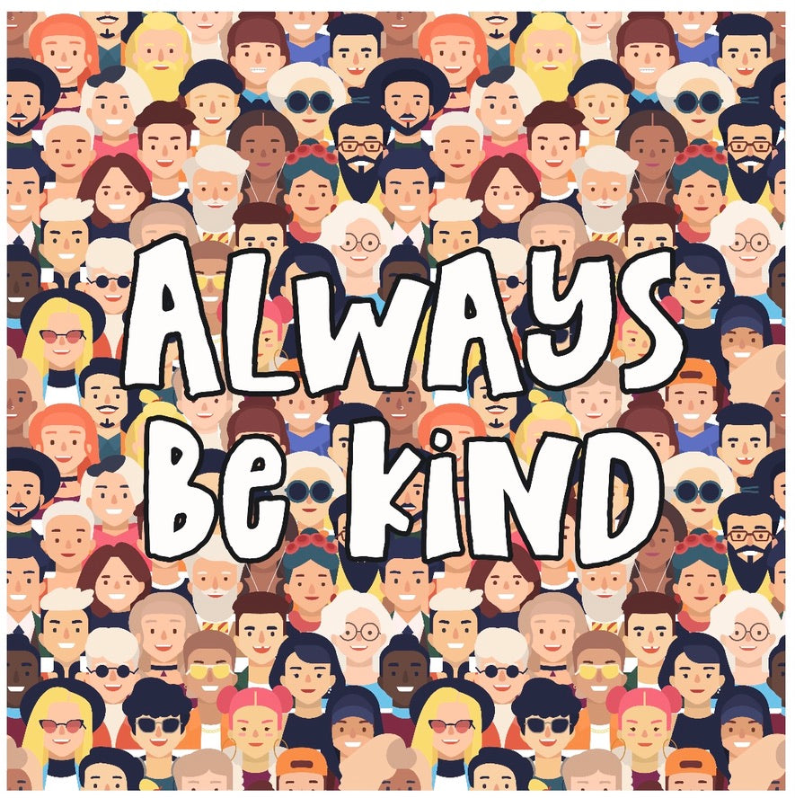 Always Be Kind, Stickers