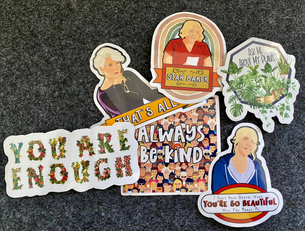 You Are Enough, Stickers