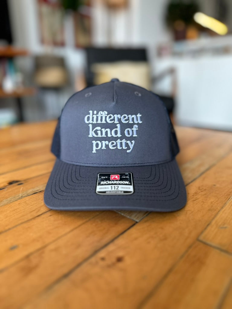 Different Kind of Pretty, Blue & Navy Baseball Hat