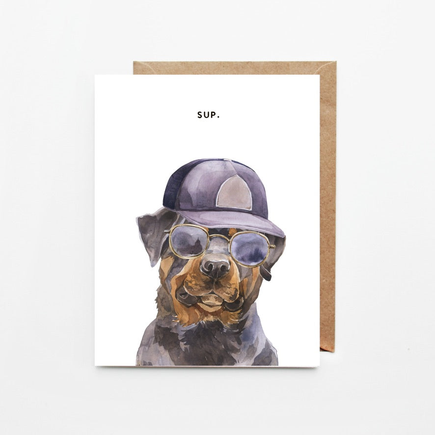 Sup, Hello Greeting Cards