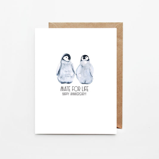 Mates for Life, Penguin Anniversary Cards