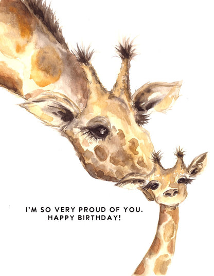 I am Proud of You, Birthday Card