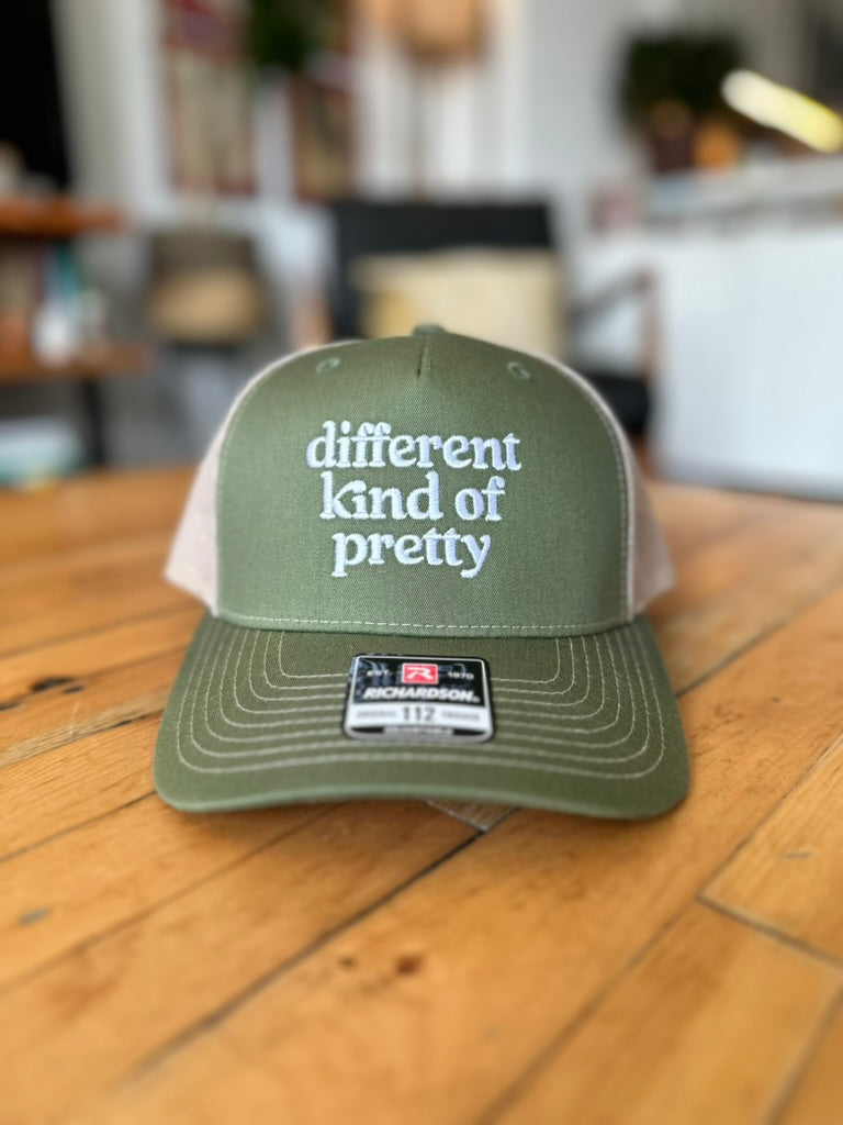 Different Kind of Pretty, Army & Olive Baseball Hats